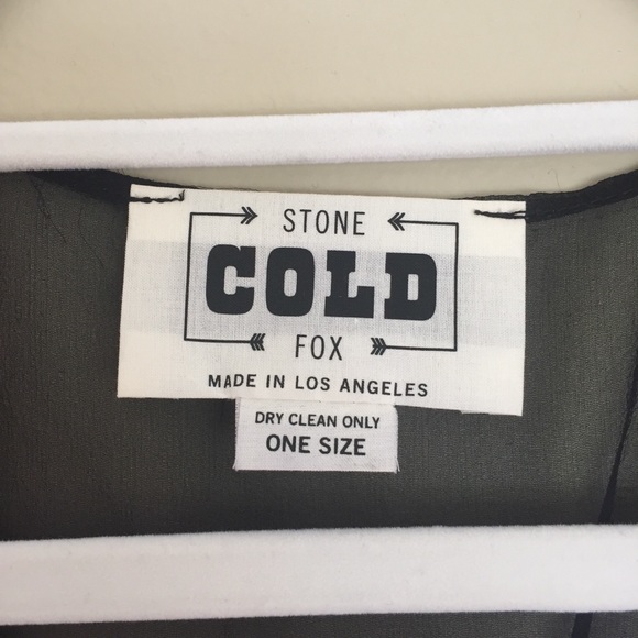 🍋SOLD🍋Stone Cold Fox Helena Robe Sheer Violante - Picture 3 of 5